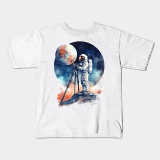 Astronaut Field Assignment Kids T-Shirt